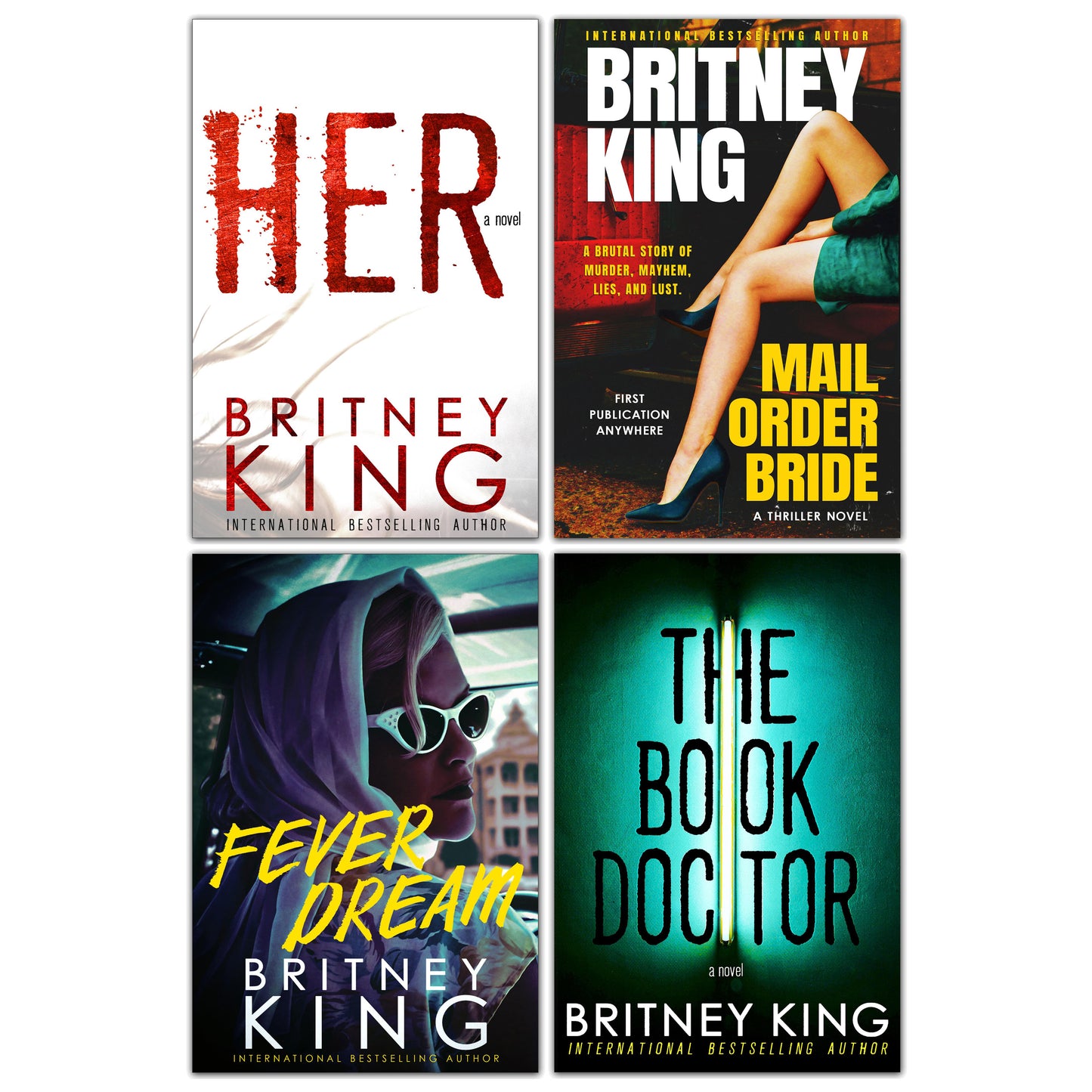 4 Psychological Thrillers Where Obsession Turns Deadly (Ebooks)