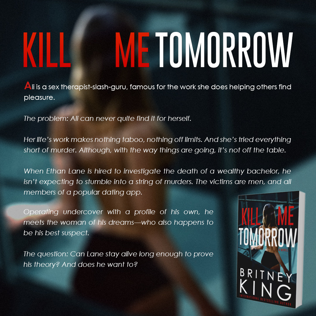 Kill Me Tomorrow: A Psychological Thriller (Ebook)
