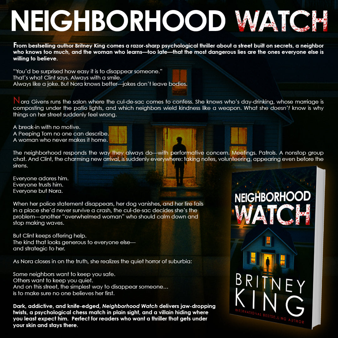 Neighborhood Watch: A Psychological Thriller (Ebook) - PRE-ORDER